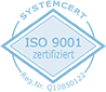 Certification logo SystemCERT – ISO 9001